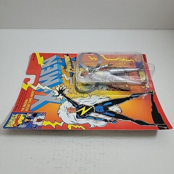 1993 ToyBiz Marvel The Uncanny X-Men STORM - Action Figure - MINT ON CARD - Picture 3 of 7